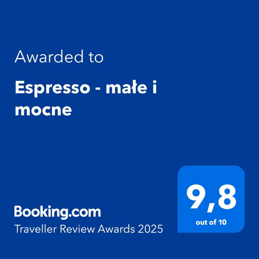 Espresso - Male I Mocne Appartement Zielona Góra Buitenkant foto